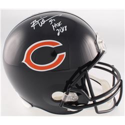 Brian Urlacher Signed Bears Full-Size Helmet Inscribed "HOF 2018" (Radtke COA)