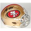 Image 1 : Aldon Smith Signed 49ers Speed Mini-Helmet (Radtke COA)