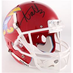 Aqib Talib Signed Kansas Jayhawks Full-Size Helmet (Radtke COA)