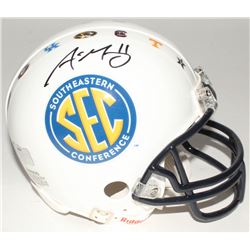 Aaron Murray Signed Southeastern Conference Mini-Helmet (Radtke COA)
