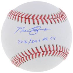 Max Scherzer Signed Baseball Inscribed "2016/2017 NL CY" (Fanatics  MLB Hologram)
