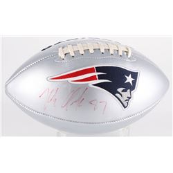 Rob Gronkowski Signed Patriots Logo Football (Radtke COA)