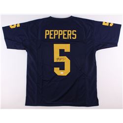 Jabrill Peppers Signed Michigan Wolverines Jersey (JSA COA)