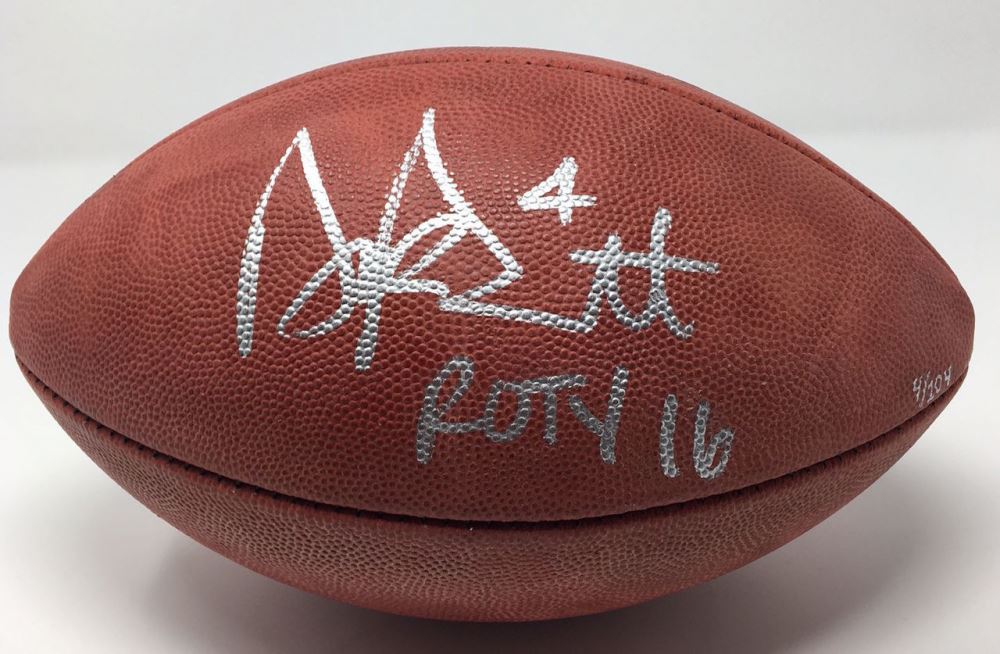 Dak Prescott Signed Limited Edition Wilson Nfl The Duke