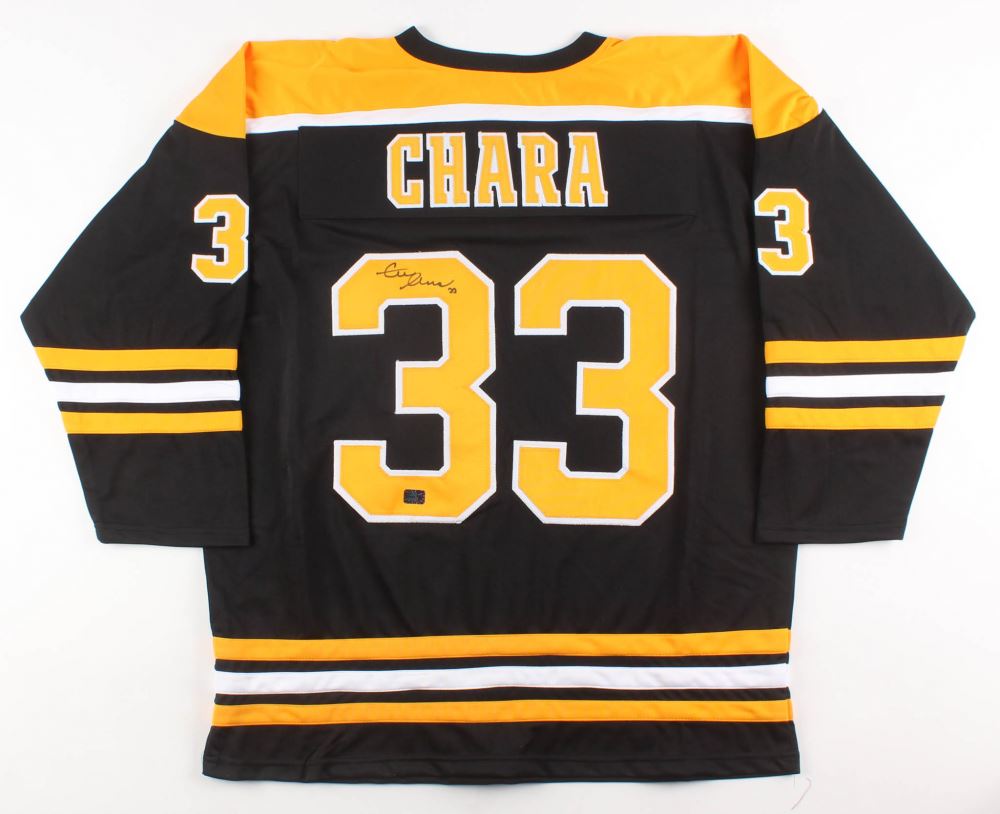 zdeno chara signed jersey