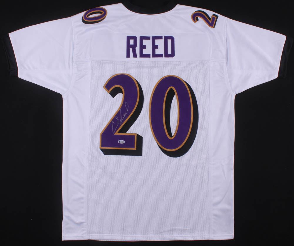 ed reed signed jersey