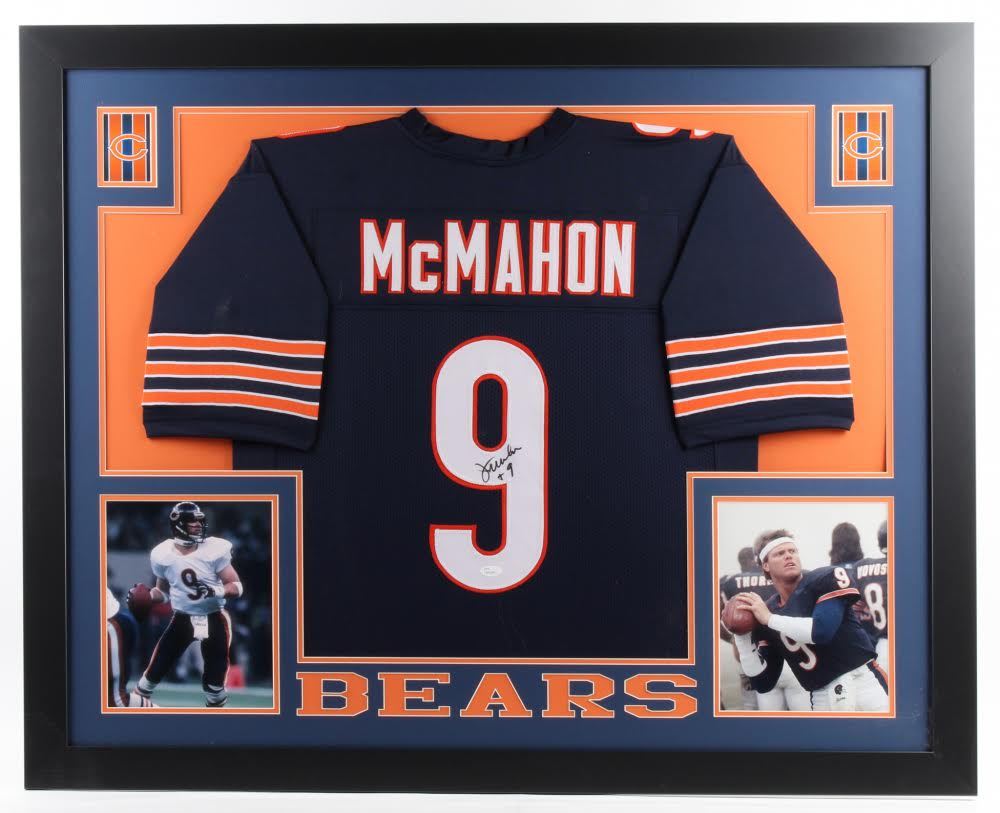 jim mcmahon signed jersey