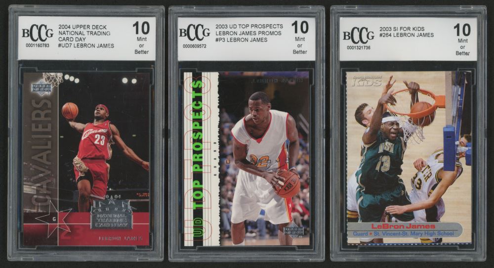 lebron james sports illustrated for kids card