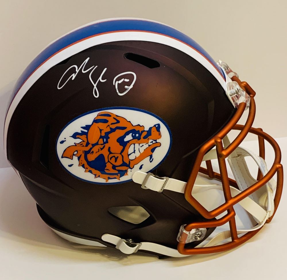 Adam Sandler Signed "The Waterboy" Mud Dogs FullSize Blaze Speed