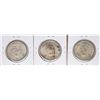 Image 2 : Lot of (3) 1948 Mexico Cinco Pesos Silver Coins