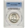 Image 1 : 1958 Franklin Half Dollar Coin PCGS MS64