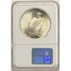 Image 2 : 1925 $1 Peace Silver Dollar Coin NGC MS65