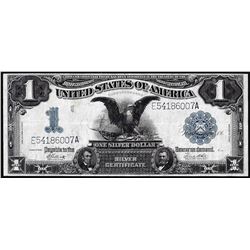 1899 $1 Black Eagle Silver Certificate Note