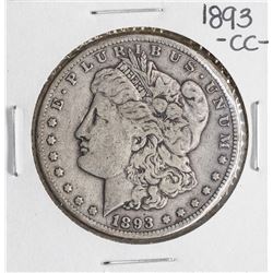 1893-CC $1 Morgan Silver Dollar Coin