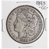 Image 1 : 1893-CC $1 Morgan Silver Dollar Coin