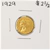 Image 1 : 1929 $2 1/2 Indian Head Quarter Eagle Gold Coin