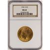 Image 1 : 1926 $10 Indian Head Eagle Gold Coin NGC MS63