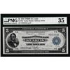 Image 1 : 1918 $5 Federal Reserve Bank Note St. Louis Fr.796 PMG Choice Very Fine 35
