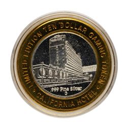 .999 Fine Silver Sam Boyd's California Casino $10 Limited Edition Gaming Token