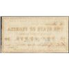 Image 2 : 1868 State of Florida Ten Cents Obsolete Note