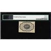 Image 2 : 1862 Ten Cents First Issue Fractional Note Fr. 1242 PMG Choice Uncirculated 64EP