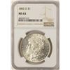 Image 1 : 1882-O $1 Morgan Silver Dollar Coin NGC MS63