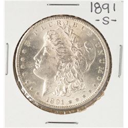 1891-S $1 Morgan Silver Dollar Coin