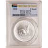 Image 1 : 2018 South Africa Krugerrand Silver Coin PCGS MS70 First Issue