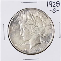 1928-S $1 Peace Silver Dollar Coin