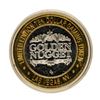 Image 1 : .999 Fine Silver Golden Nugget Las Vegas, Nevada $10 Limited Edition Gaming Toke