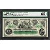 Image 1 : 1872 $20 State of South Carolina Revenue Bond Obsolete Note PMG Gem Uncirculated
