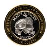 Image 2 : .999 Fine Silver Four Queens Casino Las Vegas $10 Limited Edition Gaming Token