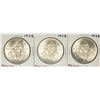 Image 1 : Lot of (3) 1978 Mexico Cien Pesos Silver Coins