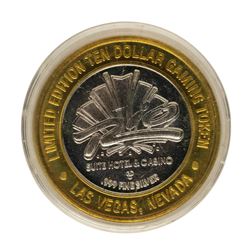 .999 Fine Silver Rio Las Vegas, Nevada $10 Limited Edition Gaming Token