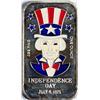 Image 1 : July 4, 1975 Independence Day Enamel Silver Art Bar