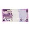 Image 2 : Pack of (100) Uncirculated 2016 Reserve Bank of Malawi 20 Kwacha Bank Notes