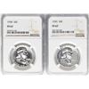 Image 1 : Lot of 1958 & 1959 Franklin Half Dollar Coins NGC PF67