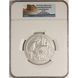 2019-P Lowell Historical Park 5 Ounce Silver Coin NGC SP69 Early Releases