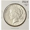 Image 1 : 1924-S $1 Peace Silver Dollar Coin