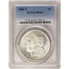 Image 1 : 1880-S $1 Morgan Silver Dollar Coin PCGS MS64