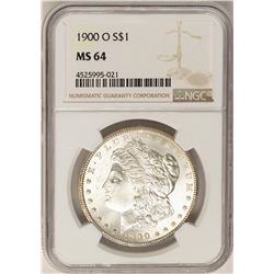1900-O $1 Morgan Silver Dollar Coin NGC MS64