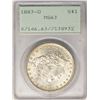 Image 1 : 1883-O $1 Morgan Silver Dollar Coin PCGS MS63 Old Green Rattler Holder