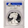 Image 1 : 2015-W $1 Proof American Silver Eagle Coin PCGS PR70DCAM W/Miles Standish Signat