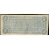 Image 2 : 1864 $5 Confederate States of America Note