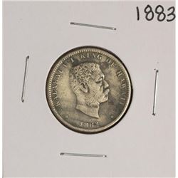 1883 Kingdom of Hawaii Quarter Dollar Coin