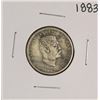 Image 1 : 1883 Kingdom of Hawaii Quarter Dollar Coin