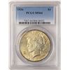 Image 1 : 1926 $1 Peace Silver Dollar Coin PCGS MS64