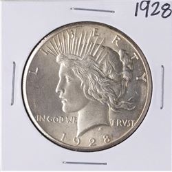 1928 $1 Peace Silver Dollar Coin