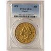 Image 1 : 1873 Open 3 $20 Liberty Head Double Eagle Gold Coin PCGS XF40
