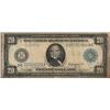 Image 1 : 1914 $20 Federal Reserve Note Philadelphia - Split